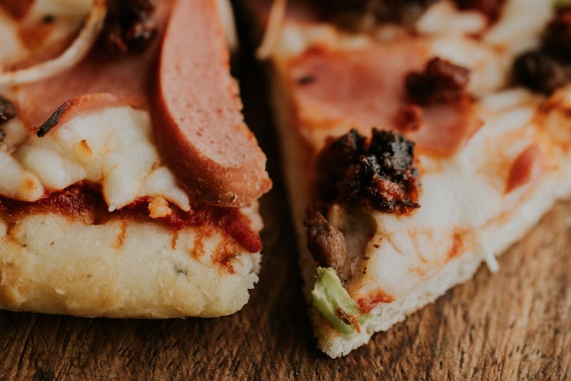 Meat Lovers supreme pizza with five types of meat